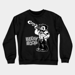 BeefyBoopLeather Crewneck Sweatshirt